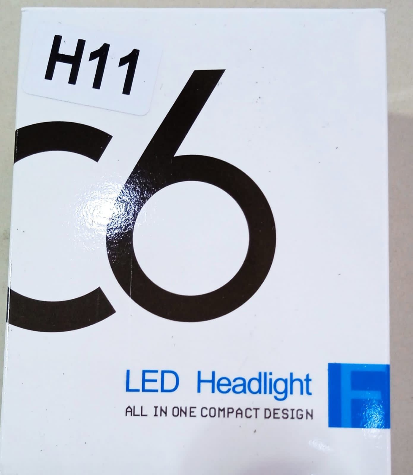 C6 head light bulb