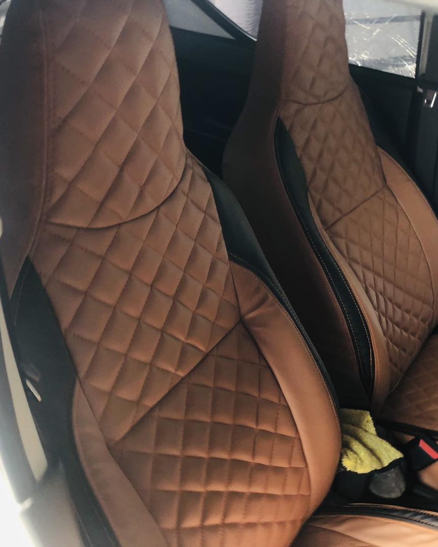 Seat cover set