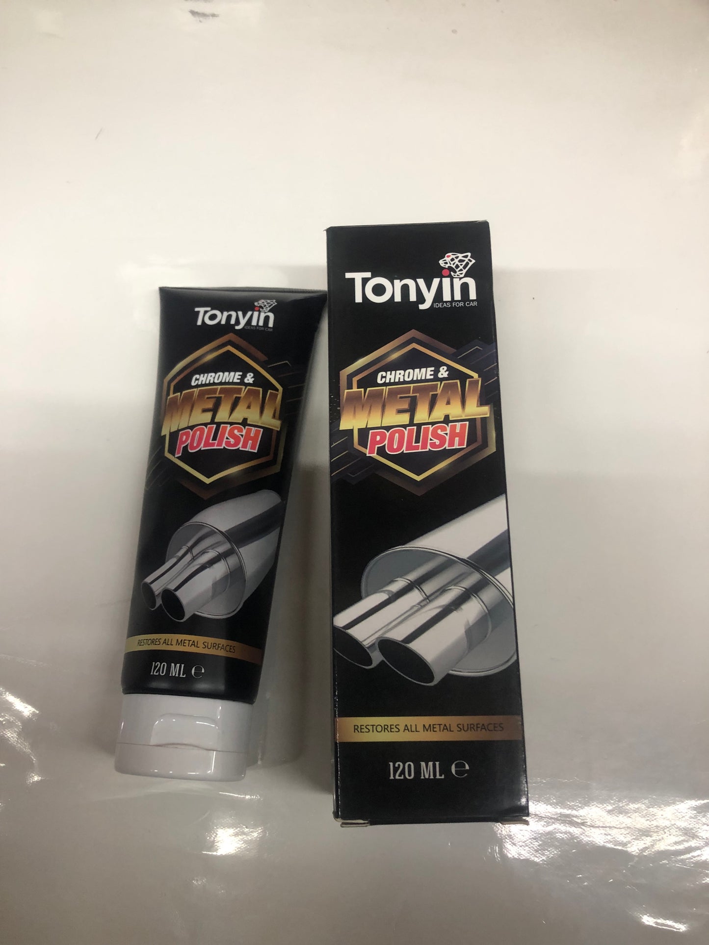 METAL POLISH TUBE 120ML