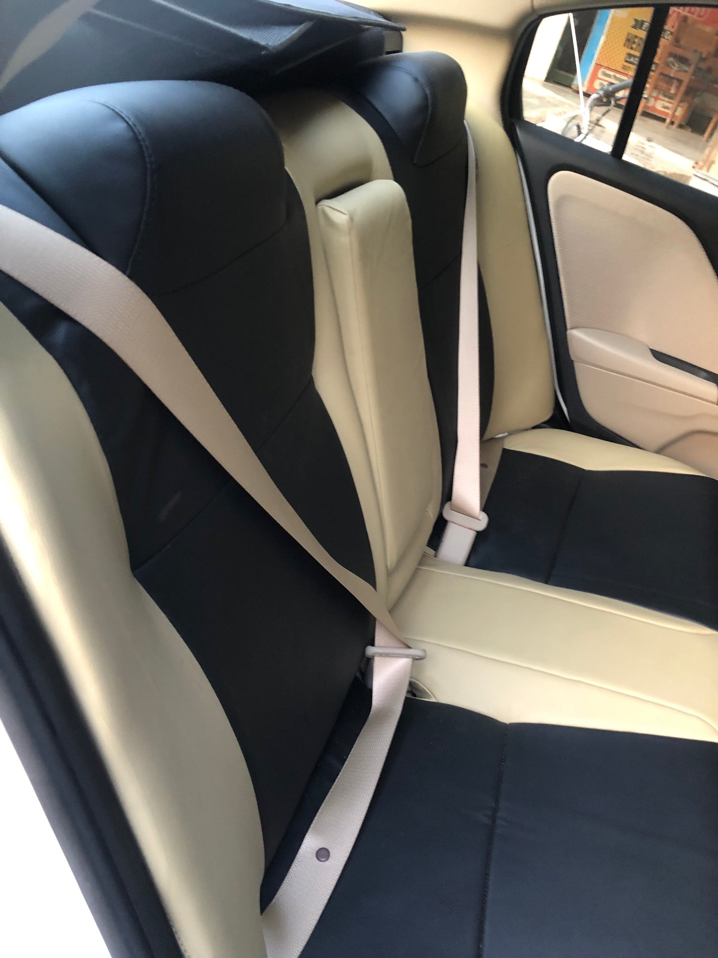 Honda City 2022-2024 Seat Covers set black and Skin Fitted