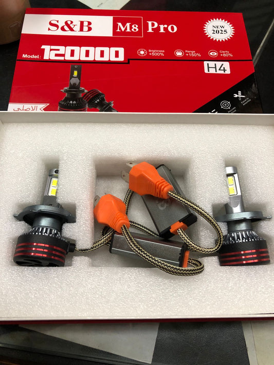 H4 LED lights (pair)