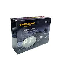SteelMate Car Alarm System For All Cars (838zx Model)