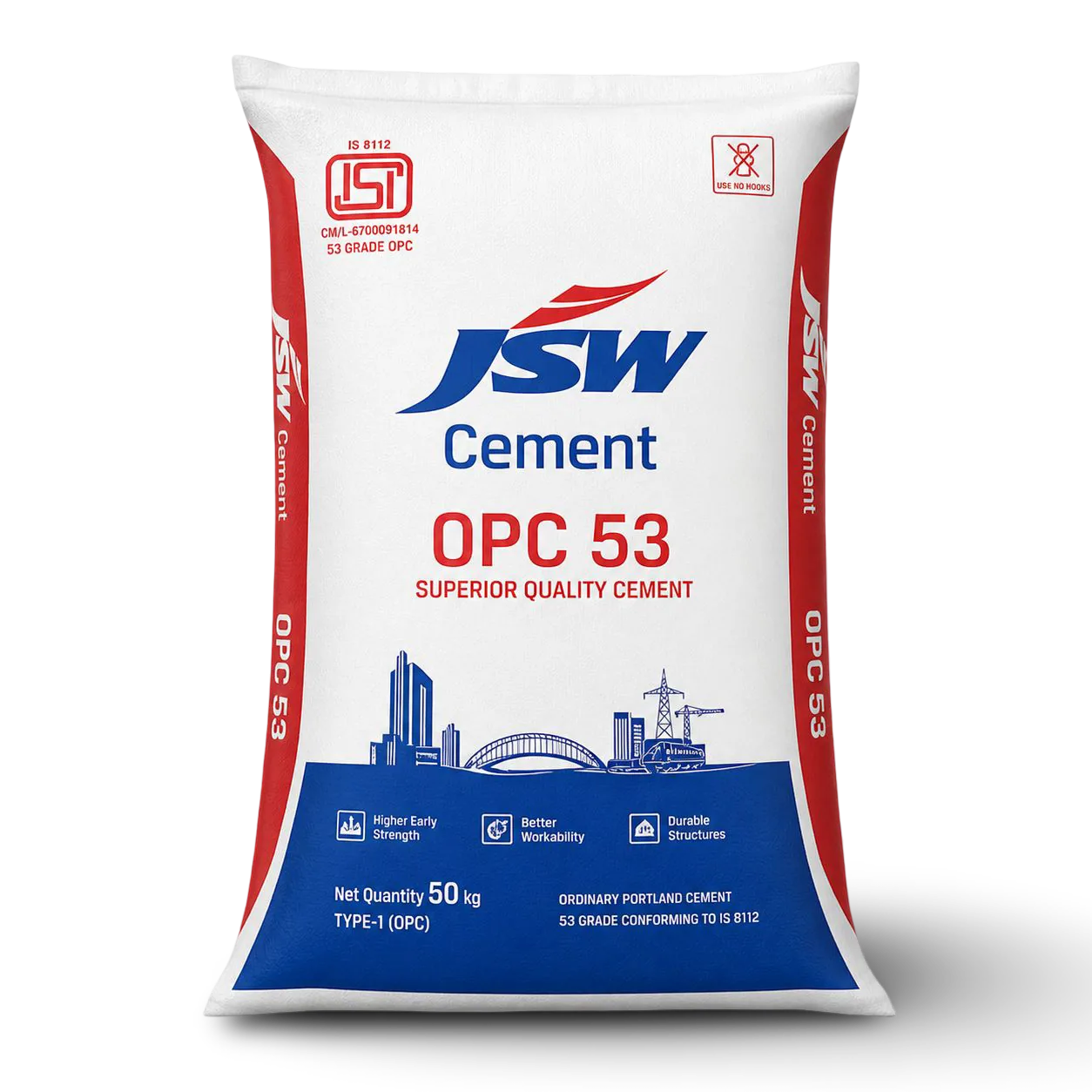 JSW Cement - OPC 53 Grade